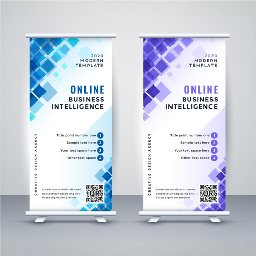Roll banners