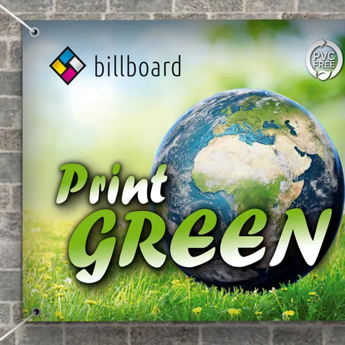PVC-free printed Banner 