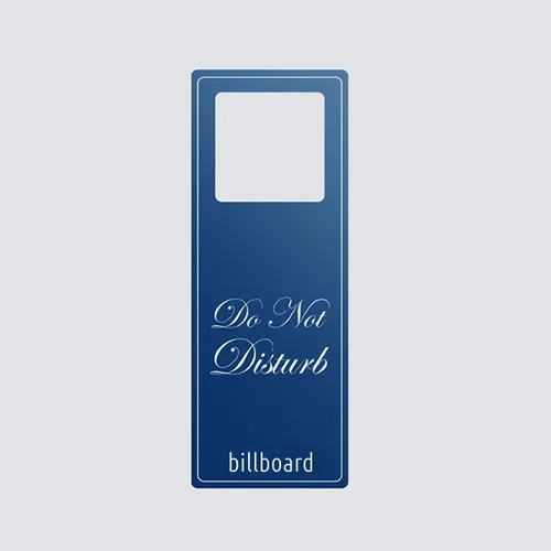 Blue Door Hanger. Sinya zakachalka za vrata