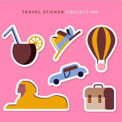 Small PVC stickers 2