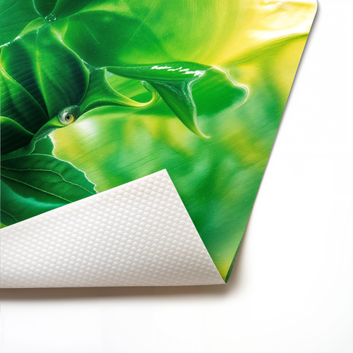 PVC-free Green Banner