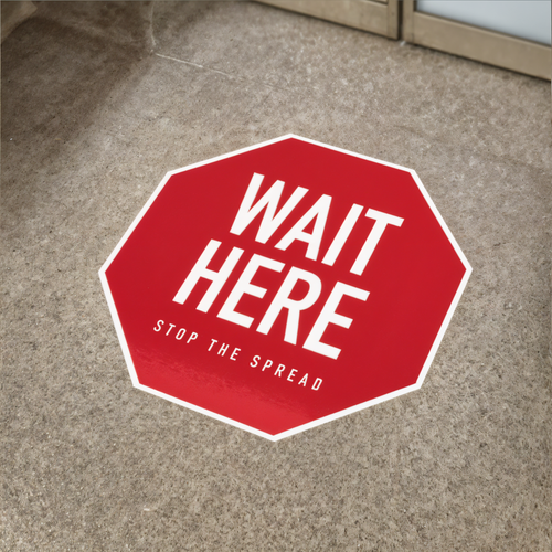 PVC film Permanent sticker. PVC folio permanenten stiker