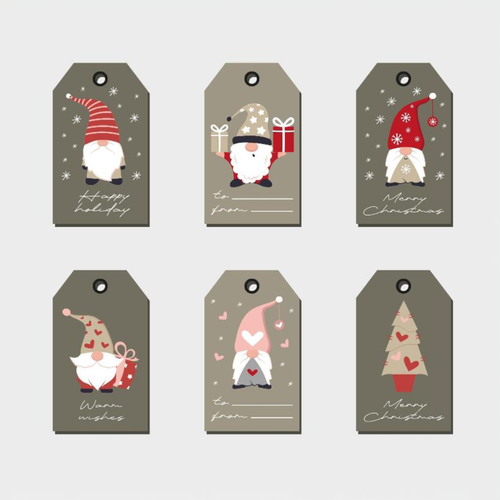 Christmas Standard Tags 1