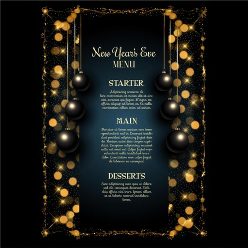 Christmas menus 2