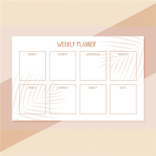 Yellow Planner