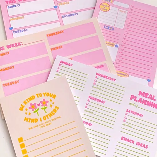 Pink Notepads.   Rozovi tetradki