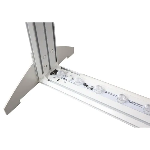 Light table setup.  Montazh na svetlinna masa