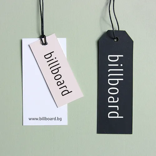  Standard Tags with logo.    Standartni etiketi s logo