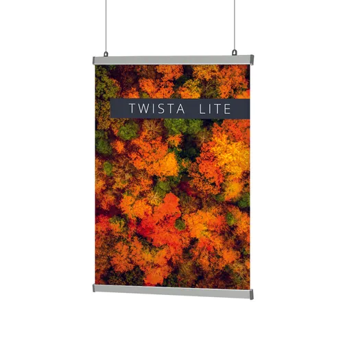 Autumn Hanging poster. Obezkachen poster s esenni motivi