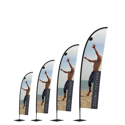Volleyball Wind Blade. Voleybolen Vetroustoychiv flag