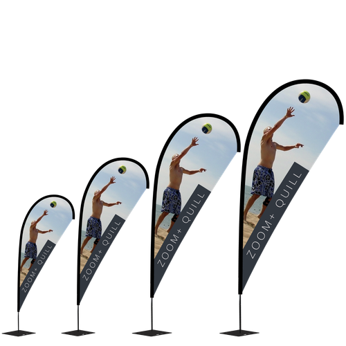Volleyball Beach flag. Voleybolno plazhno zname