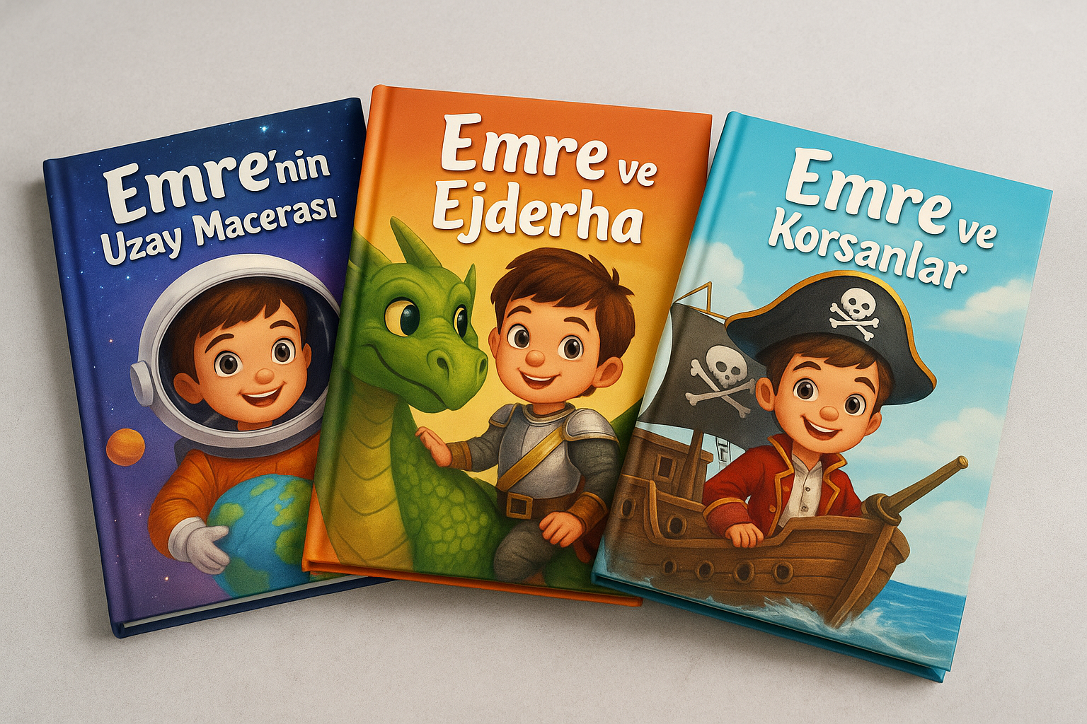 Kahraman Benim - Çocuğunuzun Kendi İsmi ve Resmiyle Kişiye Özel Hikaye Kitabı