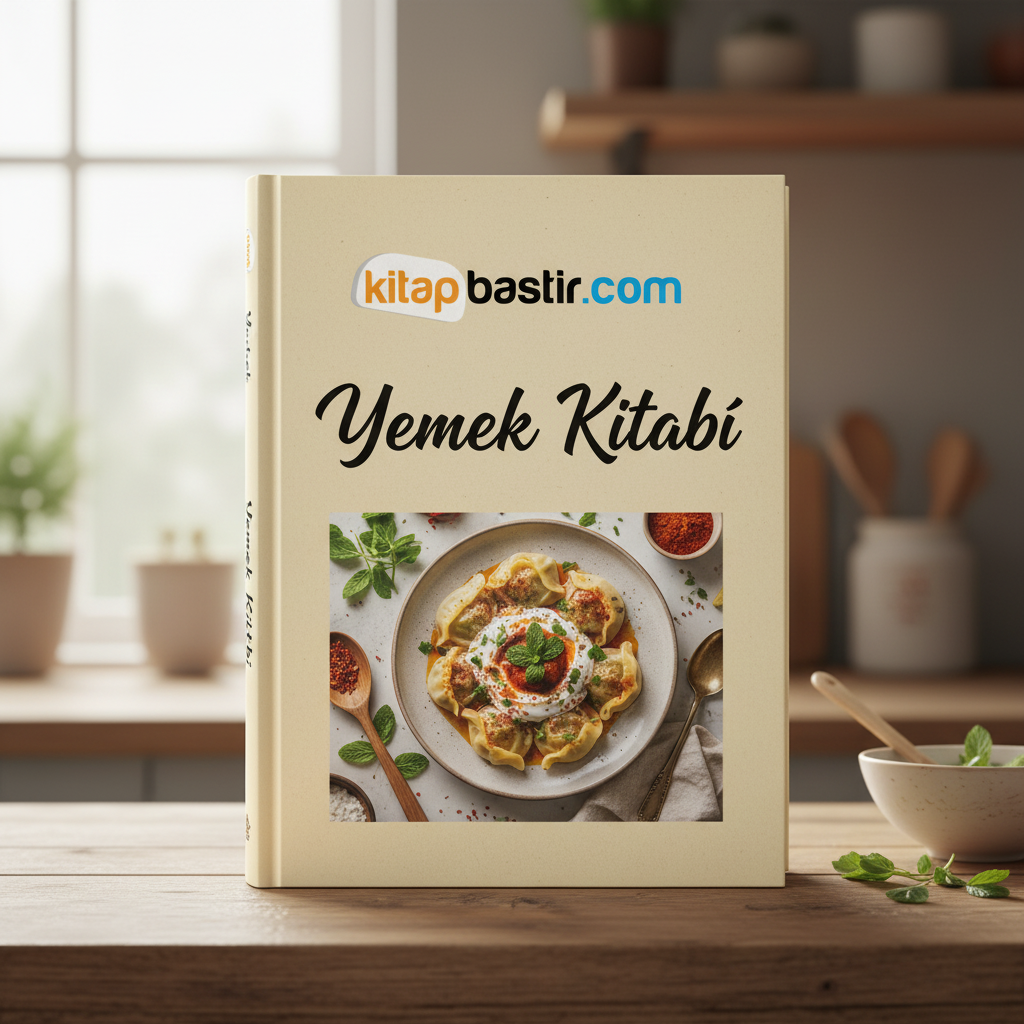 Yemek Kitabı Baskısı | Renkli & Sert Kapak