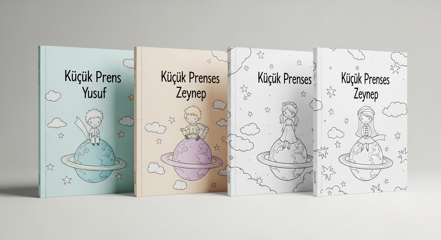 Küçük Prens-Küçük Prenses - Çocuğunuz Hikayenin Kahramanı Olsun 1