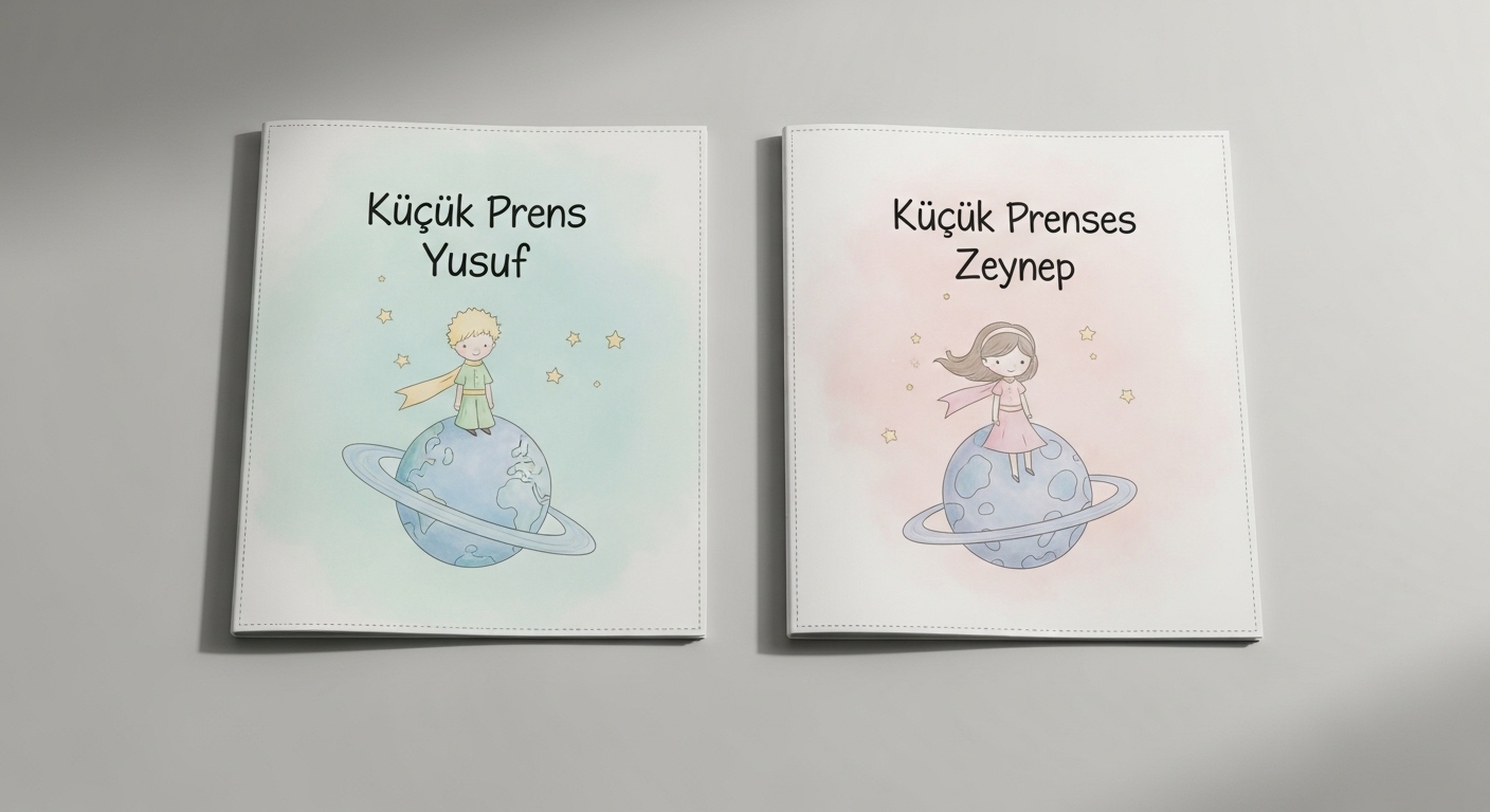 Küçük Prens-Küçük Prenses - Çocuğunuz Hikayenin Kahramanı Olsun 4