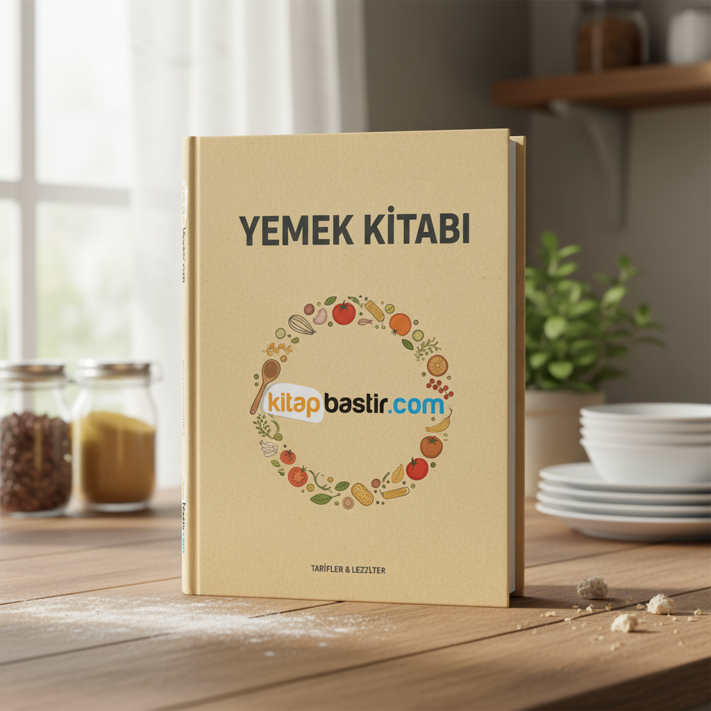 Yemek Kitabı Baskısı | Renkli & Sert Kapak 4