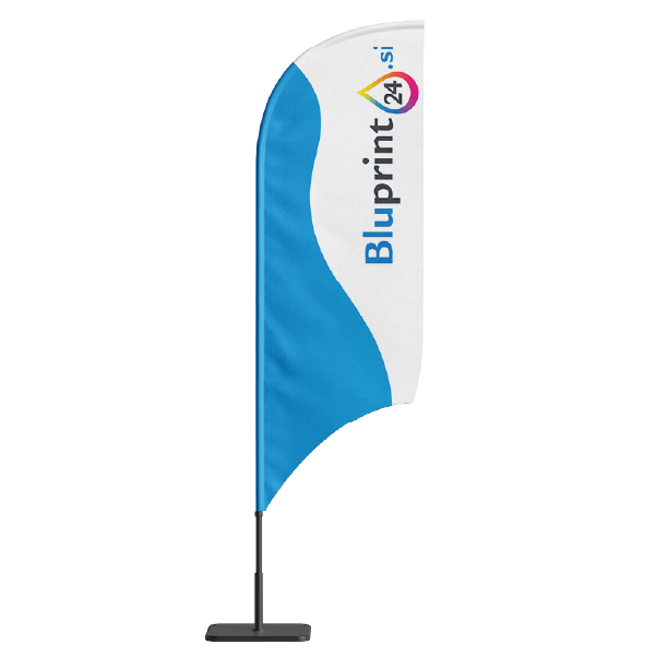 Beachflag jadro - konkavno
