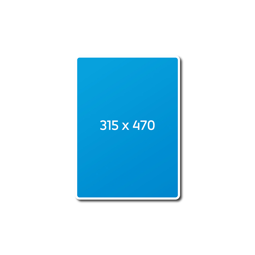 Enolistni koledar 315 x 470 mm Tisk enolistnih koledarjev 315 x 470 mm