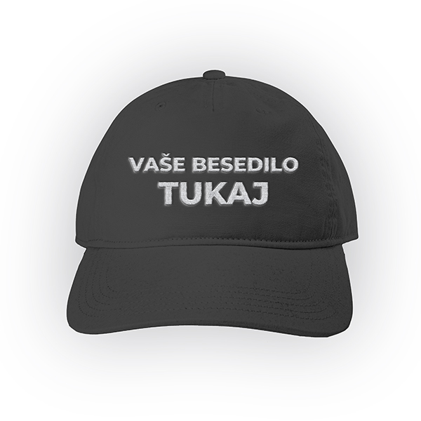 Šilt kapa - vezenje napisa po želji