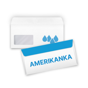 Kuverta amerikanka z oknom