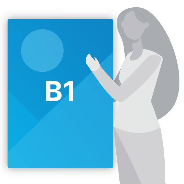 Plakat B1 Tisk plakatov - plakat format B1