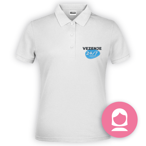 Ženske polo majice - vezenje