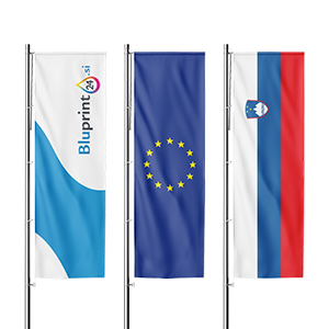 Slovenske zastave - tisk slovenskih zastav
