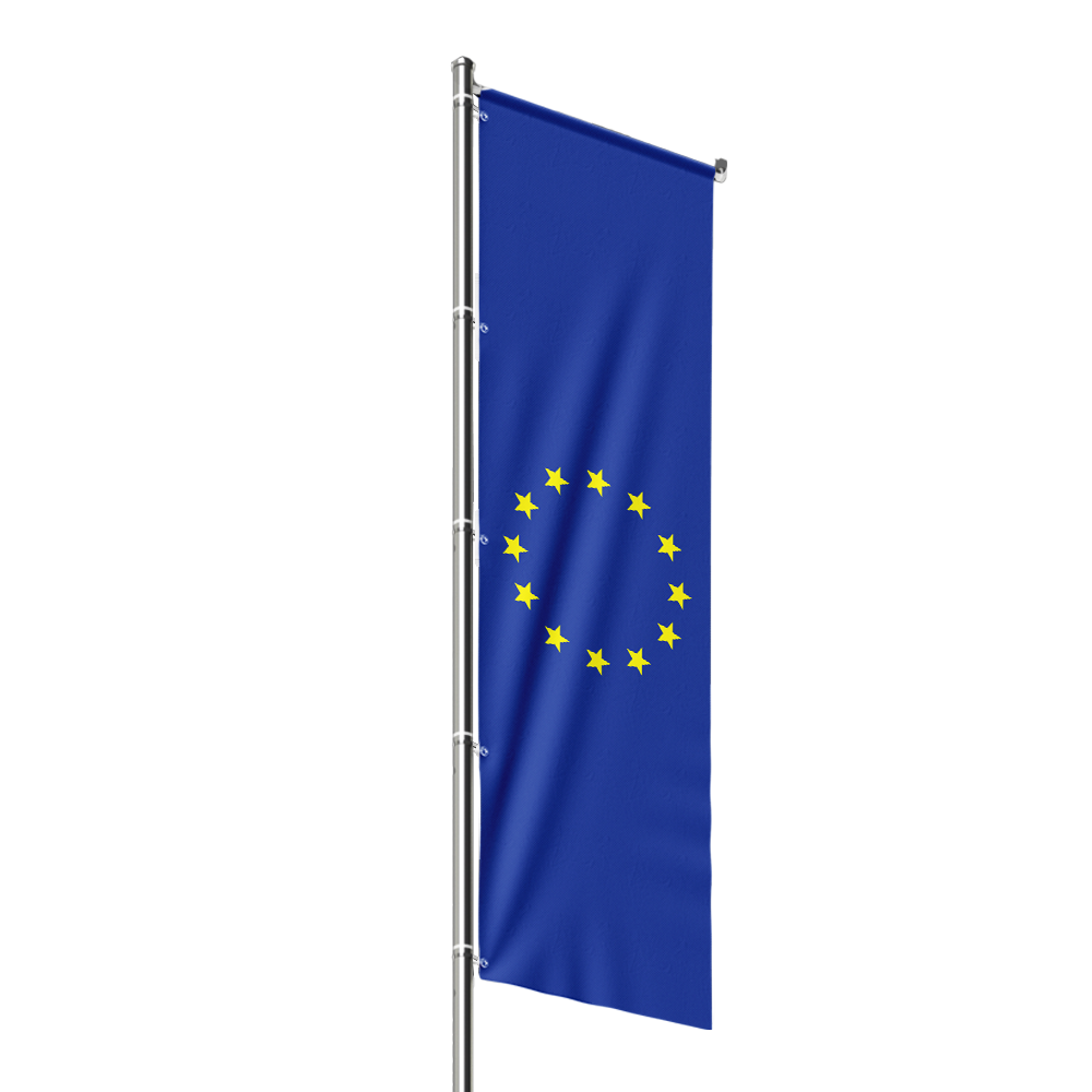 EU zastava za izobešanje na drogu