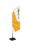 Beachflag jadro L – višina: 410 cm 3