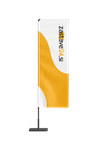 velika reklamna beachflag zastava z logotipom