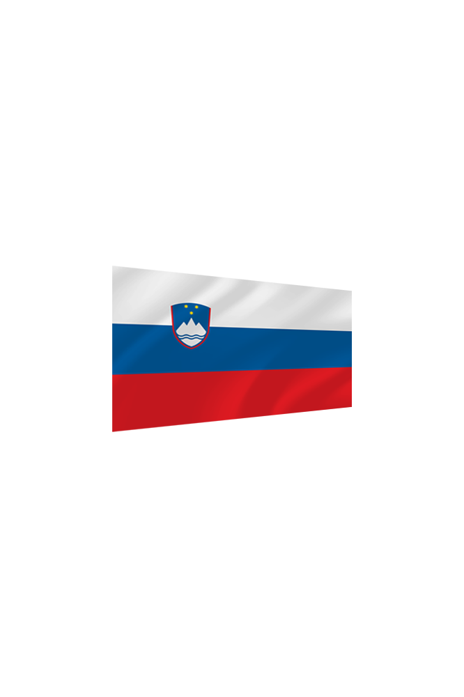 Slovenska zastava velikosti 100 x 50 cm