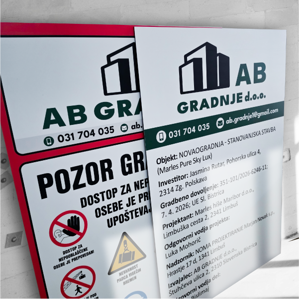 Gradbiščna tabla 4