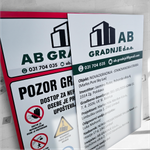 Gradbiščna tabla 4