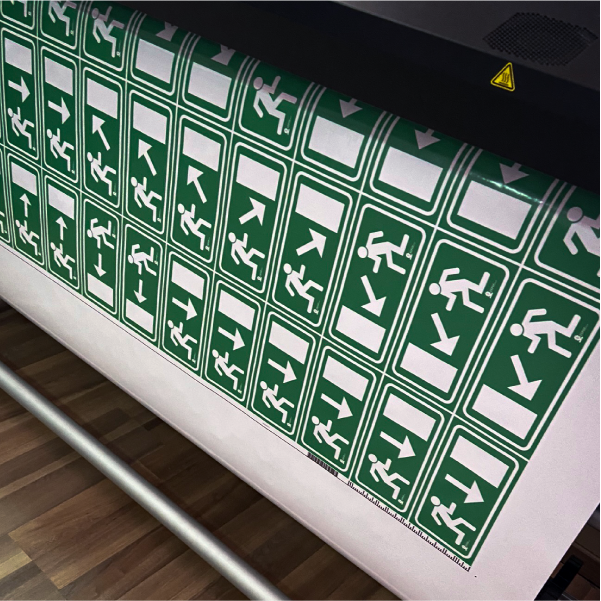 Pravokotne PVC nalepke 2