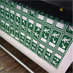 Pravokotne PVC nalepke 2