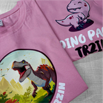 Tisk poljubnega fantastičnega motiva na otroško majico