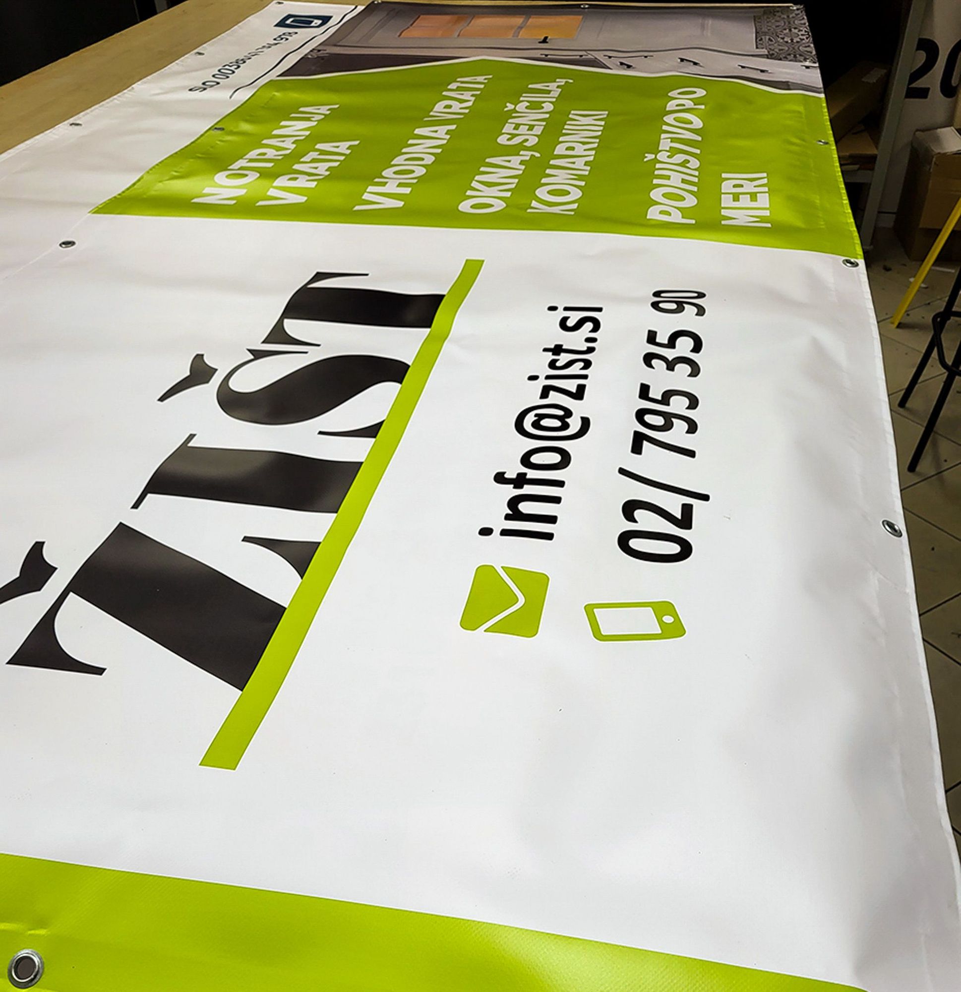 tisk transparentov Žišt