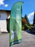 beachflag reklamna zastava v obliki jadra reference