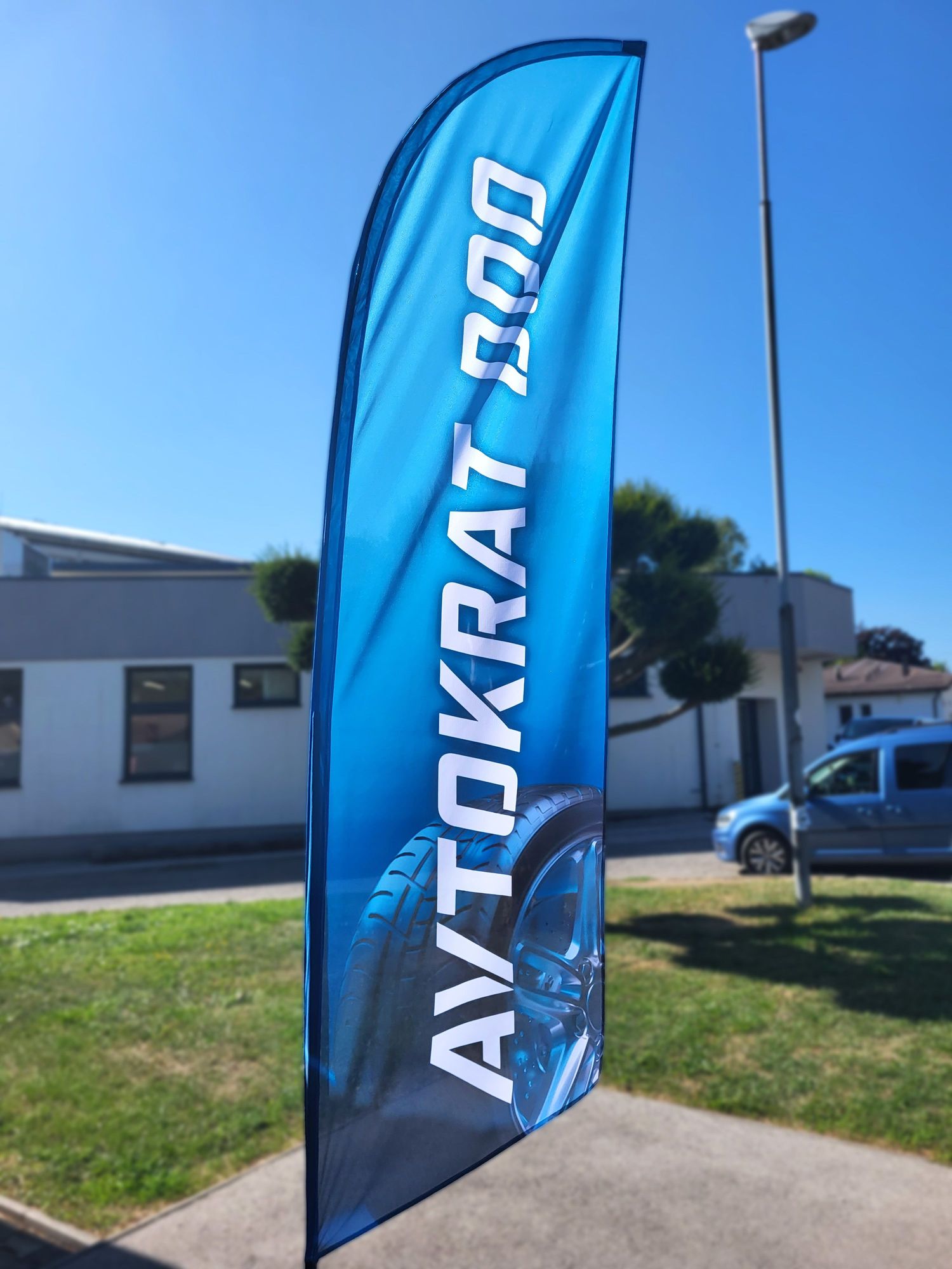 beachflag reklamna zastava v obliki jadra reference
