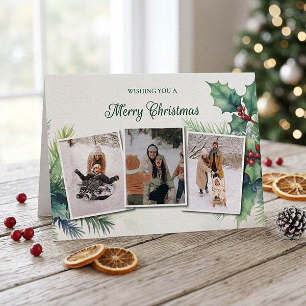 A5 Landscape Christmas Card