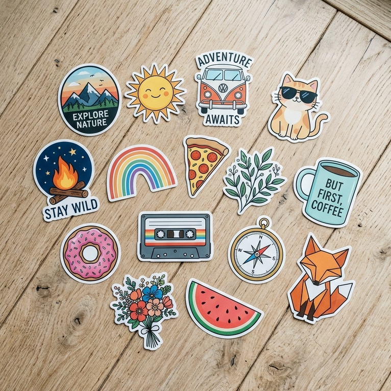 Die-Cut Labels & Stickers