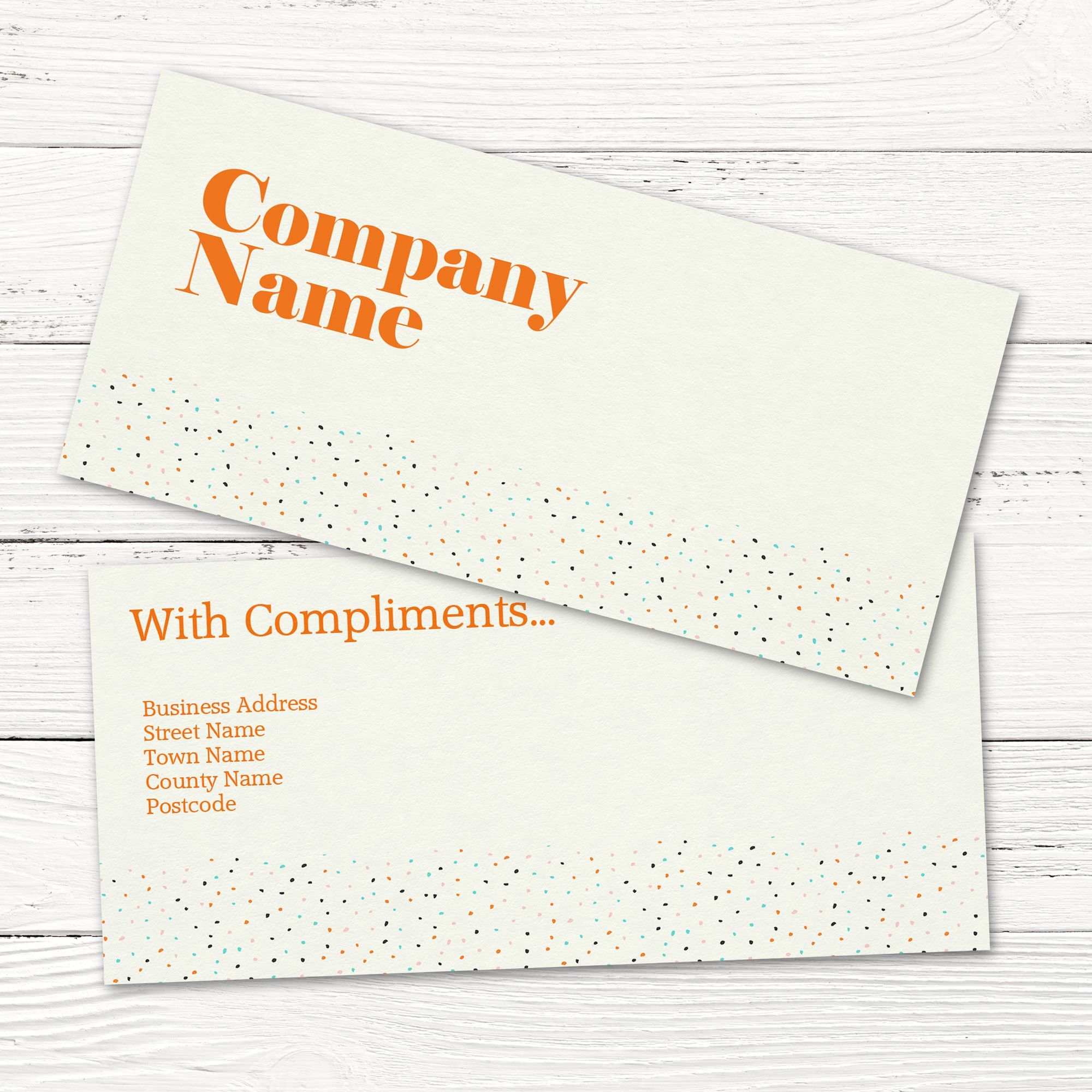 Compliment Slips (Double Sided)
