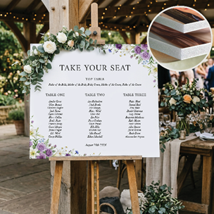 Table Plans & Welcome Signs