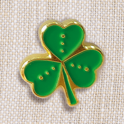 Shamrock Memory Pin