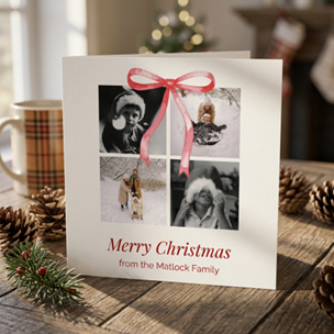 Square Christmas Card