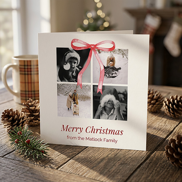 Square Christmas Card