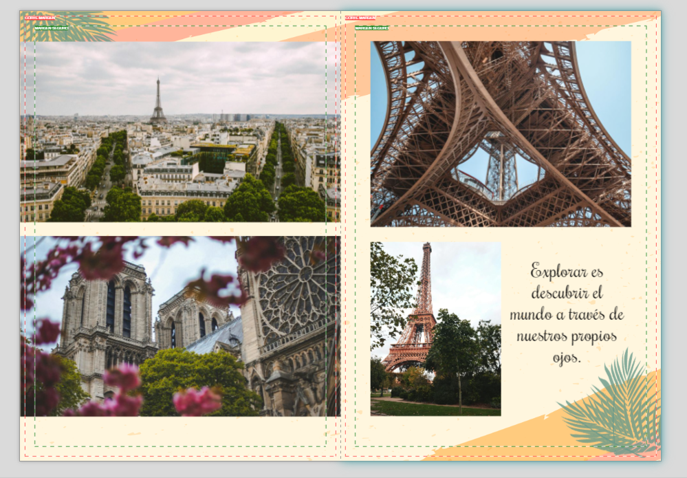 album-fotos-viajes-con-frase-colorweb