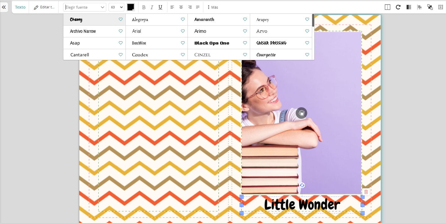 tipos-de-letra-color-foto-album-A4