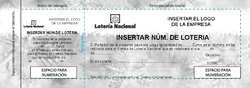 Evento 01 talonario loteria bn una cara