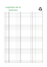 Creativo 03 Libreta A5 tapa dura 100% reciclada hoja cuadriculada
